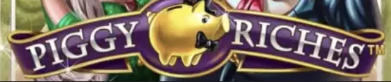Logo della slot Piggy Riches di NetEnt